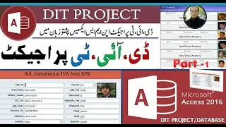 How to Create DIT Project|DIT Project Part-1