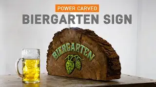How To Chisel A Wooden Sign | Arbortech Tools