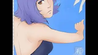 Drawing Konan from Naruto
