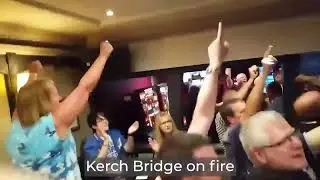 Kerch Bridge on fire, Your defence is terrified - 1 hour version