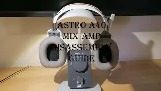 Astro A40 mix amp disassembly guide  - How to fix loss of power micro usb port
