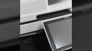 Instalasi mesin fotocopy Ricoh tipe MP C4504