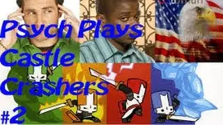 Castle Crashers | 2 | FOREST OF EXPLOSIVE DIARRHEA!!! w/ Shawn, Gus, and UsaJman