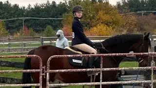 SECOND PLACE IN MT SECOND IEA JUMPING CLASS (X rails, Prince)