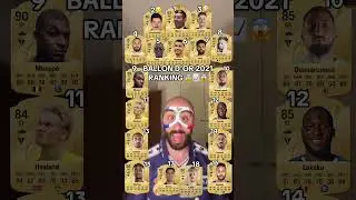 Ballon d’or 2021 ranking with Jorginho Lewandowski and Messi on eafc25