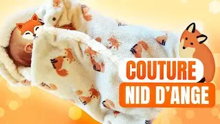 Coudre un NID D'ANGE réversible | tuto facile et rapide (avec patron)
