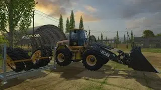 Farming Simulator 2015 скачать мод трактор JCB 435S Agri Edition v1.0