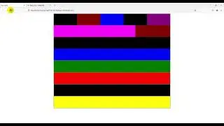 Basic Html table making with color