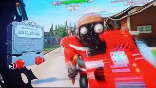 Playing plants vs zombies