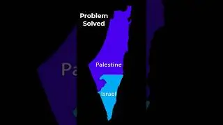 Israel - Palestine New Map