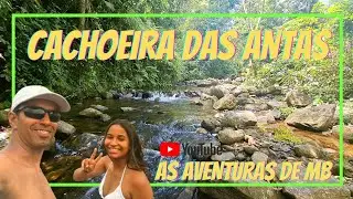Cachoeira das Antas na Beira da Estrada do Guaraú Peruibe