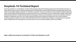 DeepSeek-V3 Technical Report