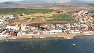 Volando en la playa de Los Nietos