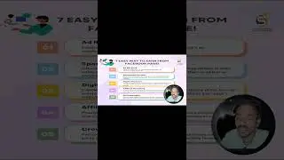 ফেসবুক থেকে টাকা আয় রিকয়ারমেন্ট  ও আয় এর পদ্ধতি ১ #facebookmarketing