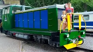 Детская Железная Дорога  | Приключения Арины и Игорька в Поезде — Видео для Детей