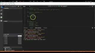 Node.js A to Z - Video 7: Using Functions in Node
