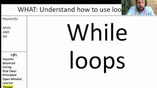 How to use WHILE loop in Python