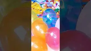 Orange mini balloon #balloons #asmr #shorts #miniballoons