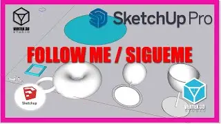 ✔️How to use Follow Me in SketchUp: Complete Tutorial – BEST WAYS! ✔️2021