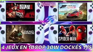 🇹🇼ROG ALLY: 4 Jeux en 1080P 30W Mode Docké 1/5
