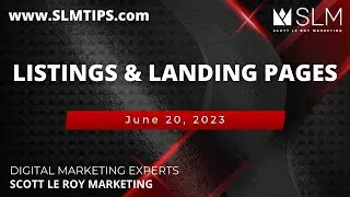 Listings and Landing Pages 6.20