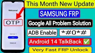 Samsung FRP Bypass 2024 (Gmail Added) Android 13-14 | New Software Install | Samsung Frp Lock Remove