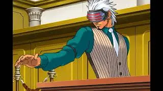 Персонажи ace attorney, придумывают идею для видео (ace attorney objection.lol)