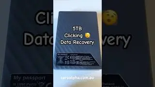 Western Digital 5TB My Passport USB Hard Drive Clicking sounds Data Recovery Repair - WD50NDZW
