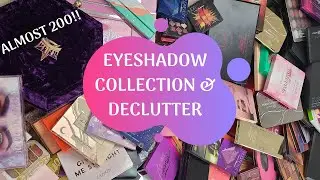 Eyeshadow Palette Collection and Declutter | Almost 200 Palettes