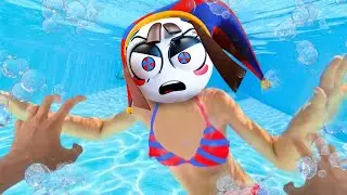 I MET POMNI UNDER WATER!!!