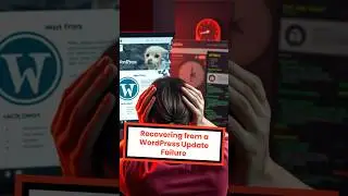 Recovering from a WordPress Update Failure