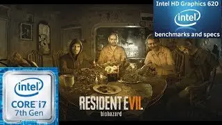 Intel HD 620/520/4400/4000/3000/630/uhd 620/uhd 630 Gaming || Resident Evil 7 || i3-7100U|| i5-7200U