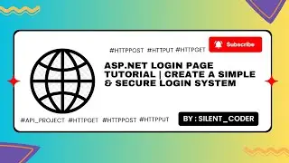 ASP.NET Login Page Tutorial | Create a Simple & Secure Login System 