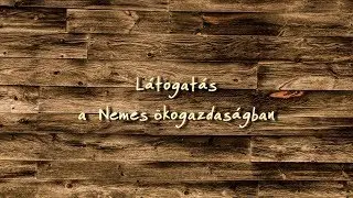 Látogatás a Nemes biogazdaságban
