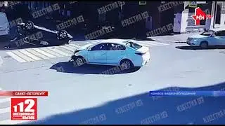 Авария пешеход настучал водителю 01.06.2021