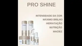 Super Kit Linha Pro Shine Intensive - Super Bilho Hidratação e Maciez aos fios