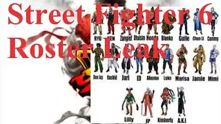 Street Fighter 6 Roster Leak