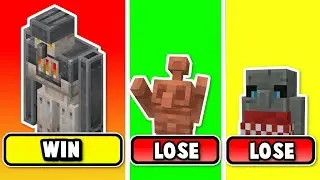 WHY ARE GOLEMS NOT WINNING?( Minecraft Live Mob Vote)