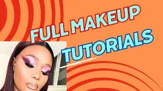 FULL MAKEUP TUTORIALS WITH UJV PRODUCTS