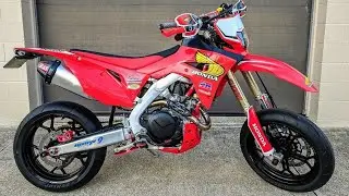 CRF450RL Supermoto Project Bike Update #3 by SRmoto