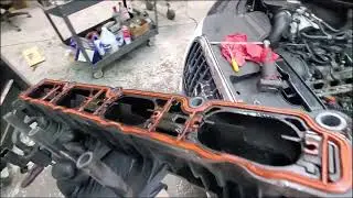 Audi Q5 2014 Injector Replacement / Intake Removal