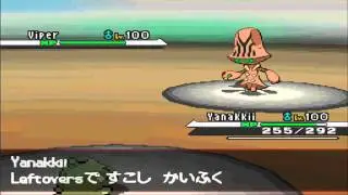 -HD- Pokemon Black and White WiFi Battle #2 Vs. shadowredx [english FTW] [Narrated]