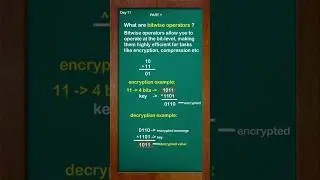 Day 11: Bitwise Operators in Java Explained | What is a Bitwise Operator? 