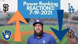 Power Rankings REACTION July-19-2021