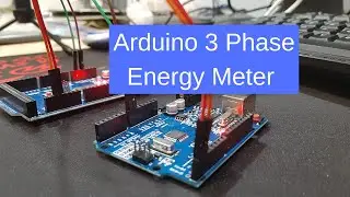 3 phase Arduino Energy Meter