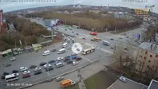 В Челябинске столкнулись два маршрутных ПАЗика. На месте три скорых