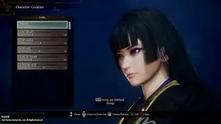 Nioh 2 - Nyotengu for PC (Values/Sliders)