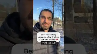 Best Recruiting Agencies for Canada 🇨🇦 | Canada Jobs #canada #shorts #shortvideo