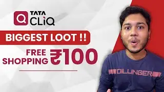 Tatacliq ₹100 Free Shopping Loot | Tatacliq Free Order Trick