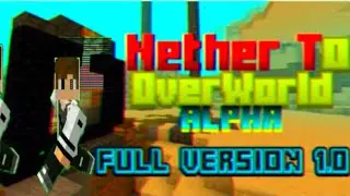 Minecraft but, The Nether TURNS Into The Overworld!!!